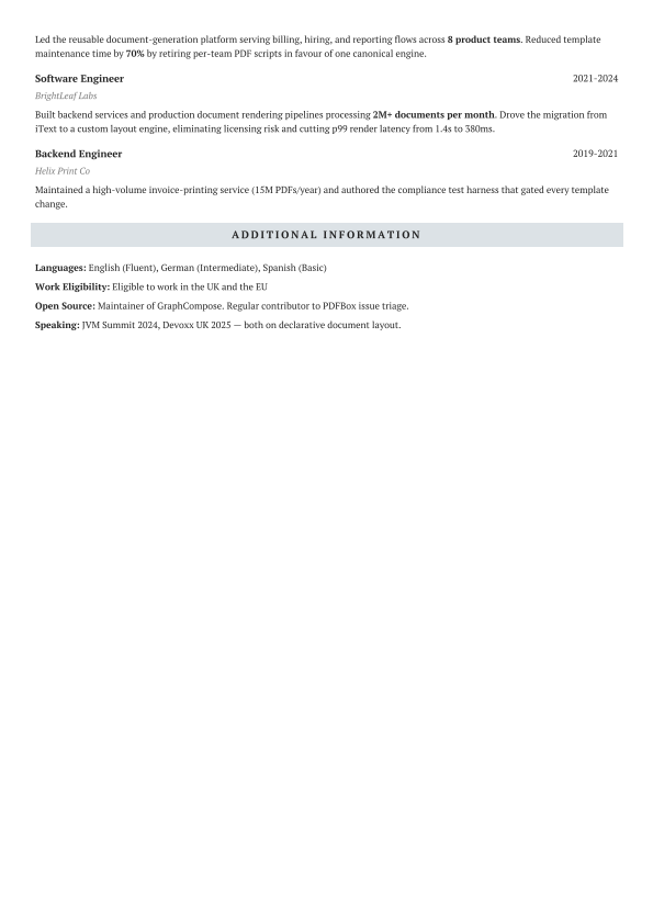 Boxed Sections, page 2 of 2