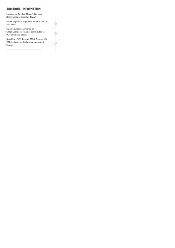 Timeline Minimal, page 2 of 2