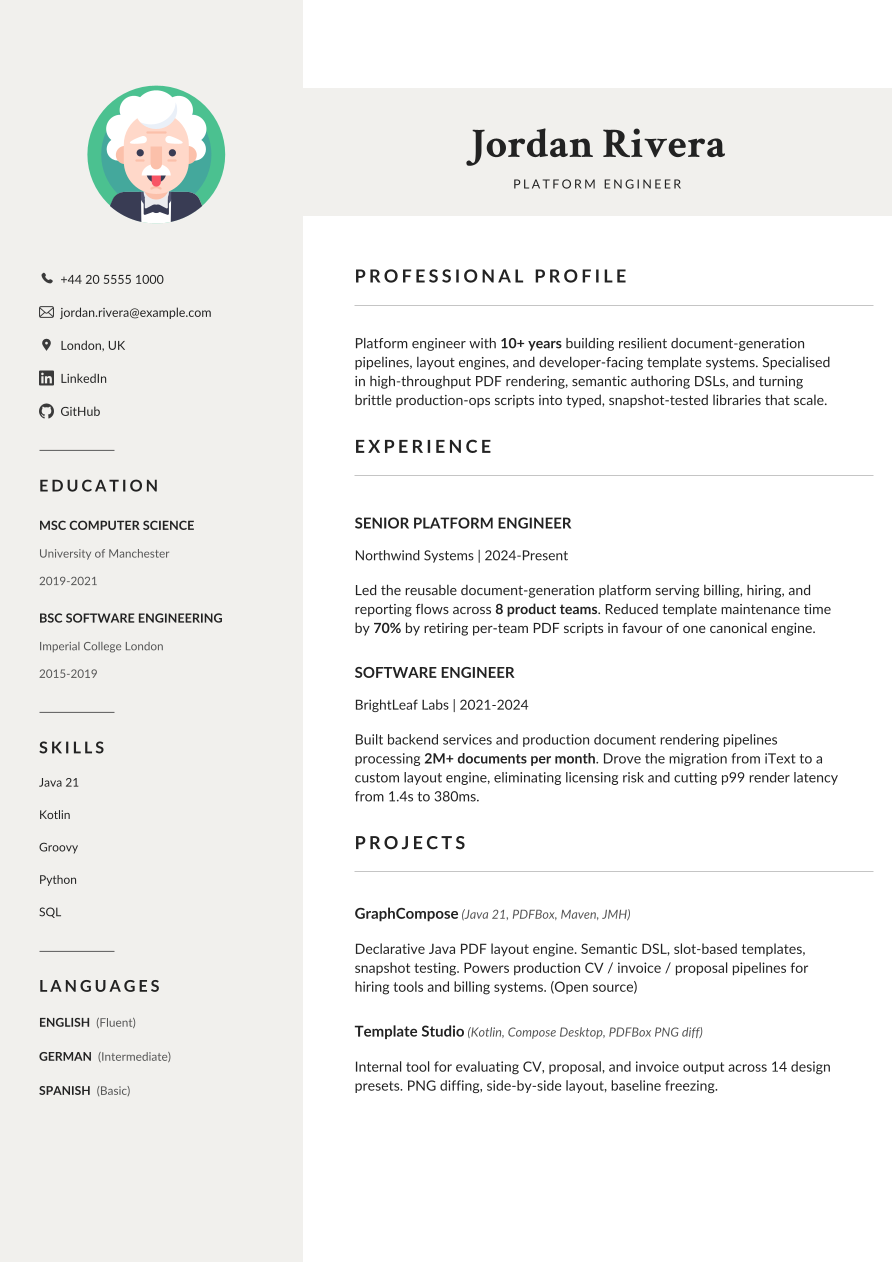 Sidebar Portrait, page 1 of 1